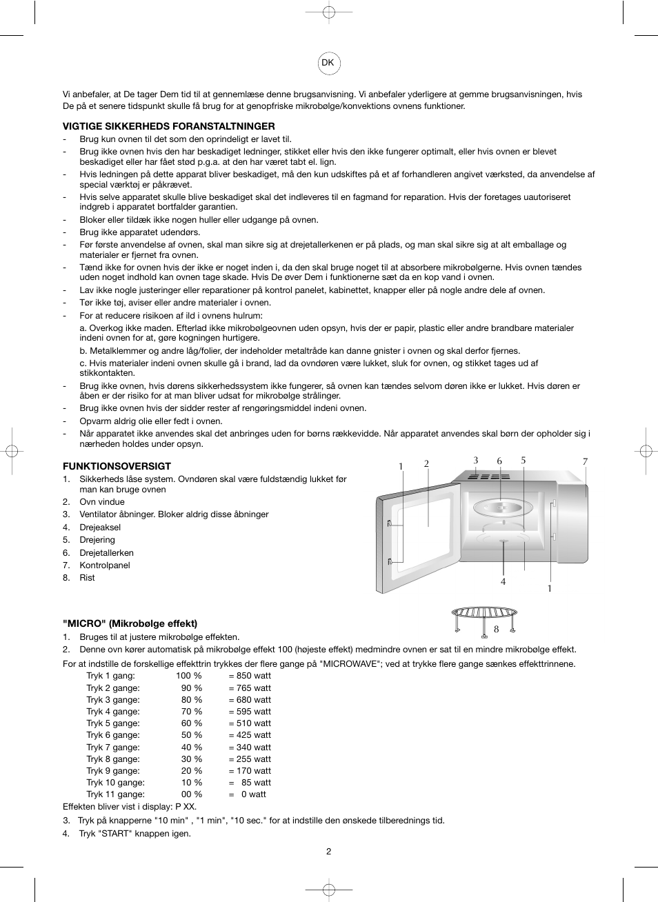 Melissa ide line ED8525NS-SA User Manual | Page 2 / 25