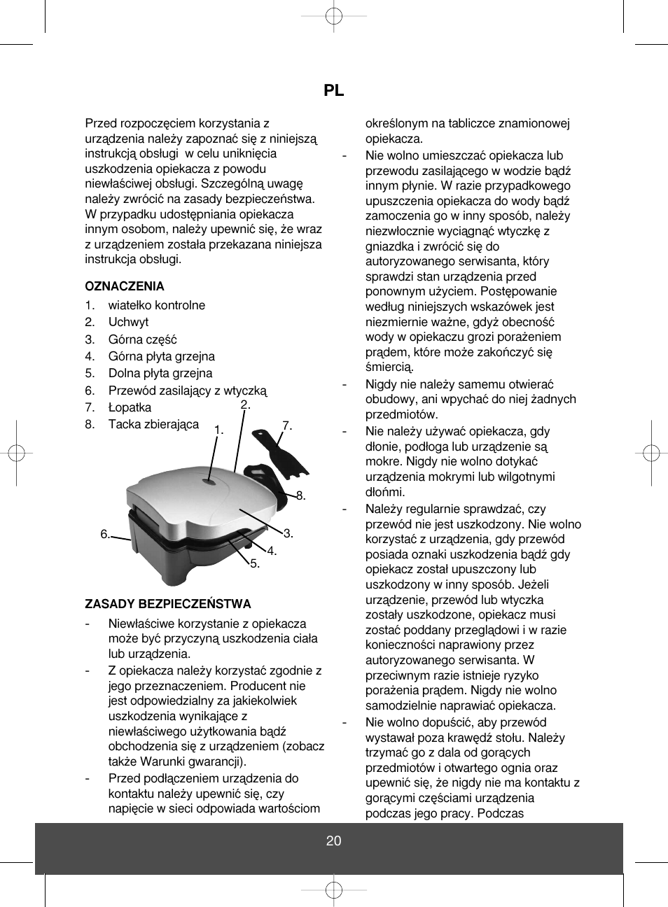 Melissa Health Grill 643-051 User Manual | Page 20 / 26