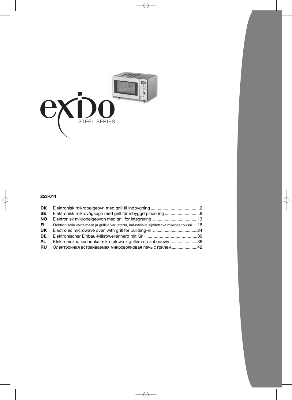 Melissa Steel Series 253-011 User Manual | 45 pages