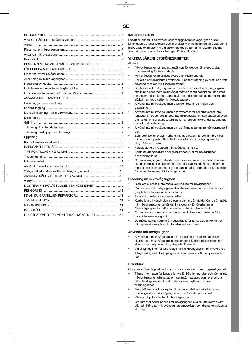 Melissa Steel Series 253-011 User Manual | Page 7 / 45