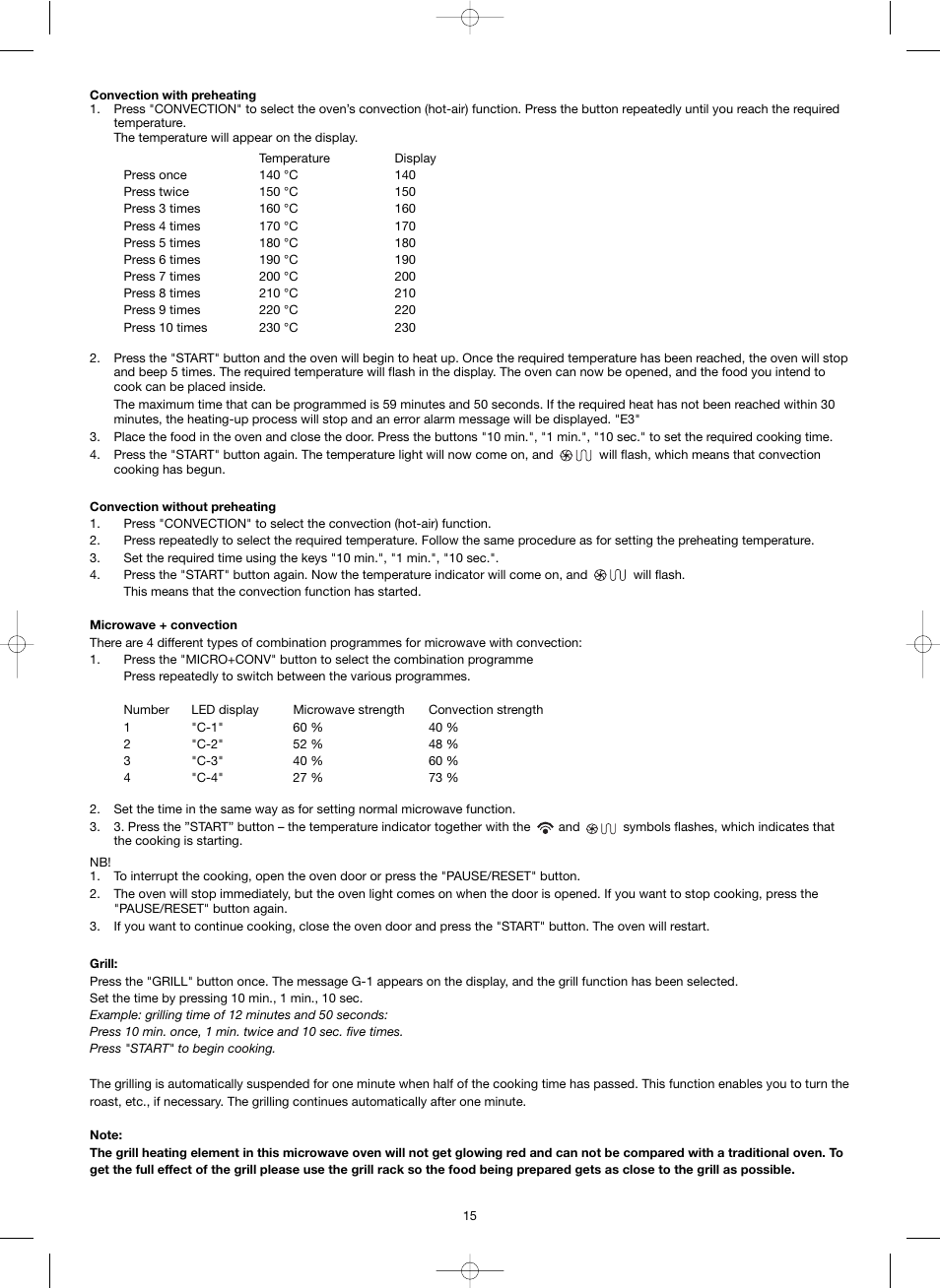 Melissa ide line ED8525S-SA User Manual | Page 15 / 25