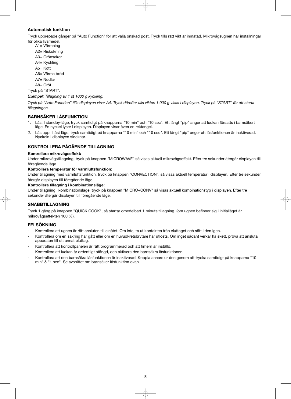 Melissa ide line ED8525S-SA User Manual | Page 8 / 25