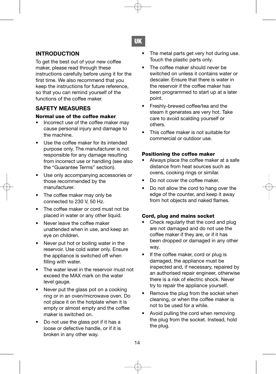 Melissa ide line 745-183 User Manual | Page 14 / 26