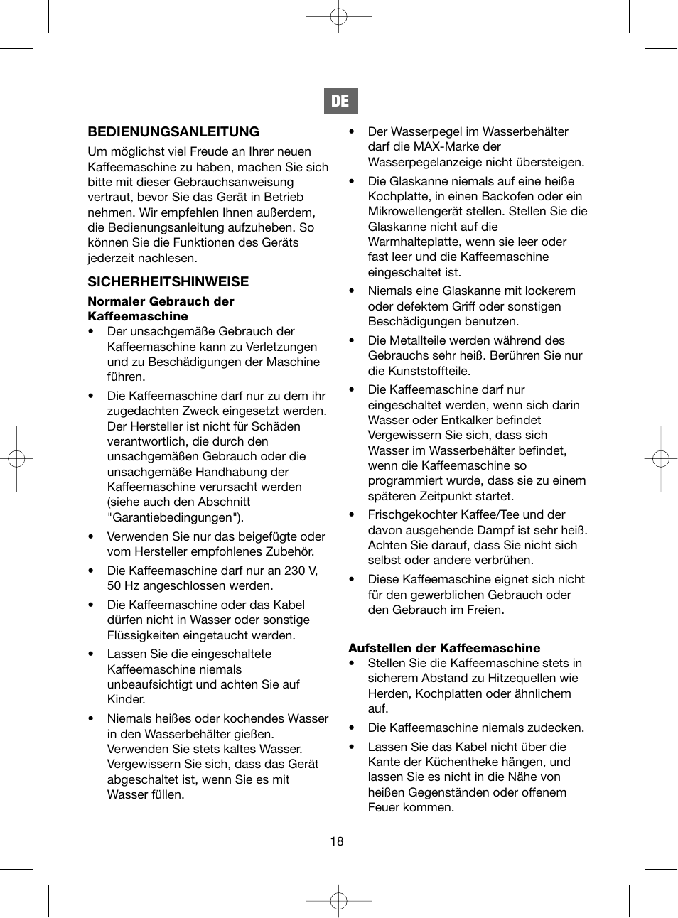 Melissa ide line 745-183 User Manual | Page 18 / 26