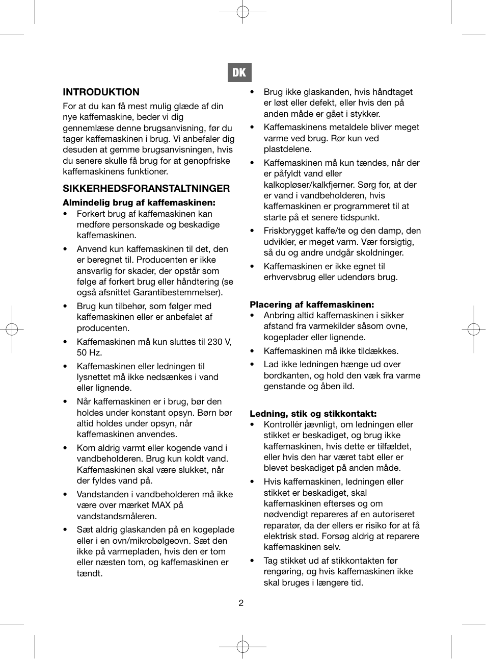 Melissa ide line 745-183 User Manual | Page 2 / 26