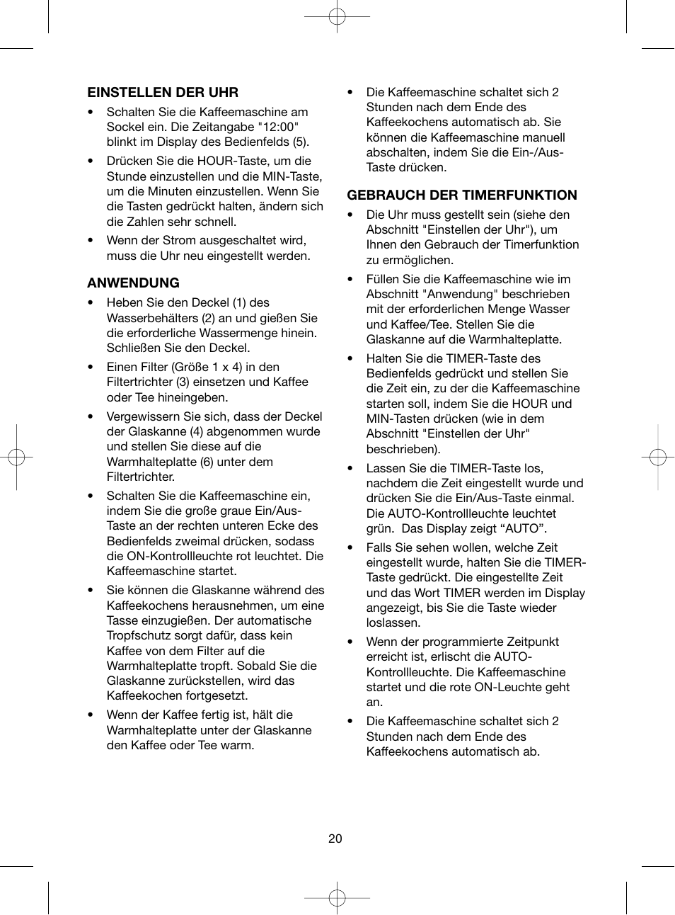Melissa ide line 745-183 User Manual | Page 20 / 26