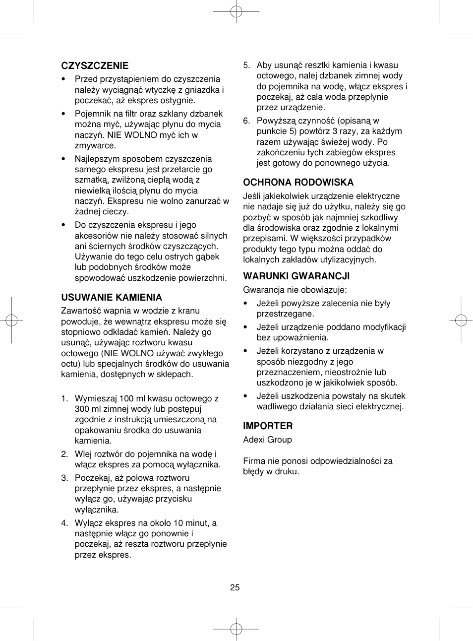 Melissa ide line 745-183 User Manual | Page 25 / 26