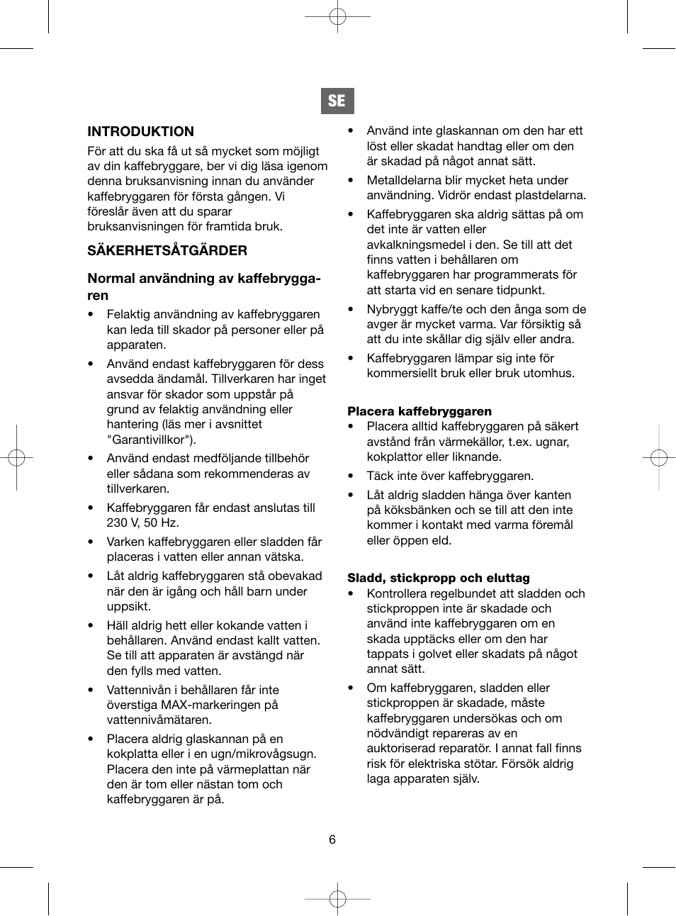 Melissa ide line 745-183 User Manual | Page 6 / 26