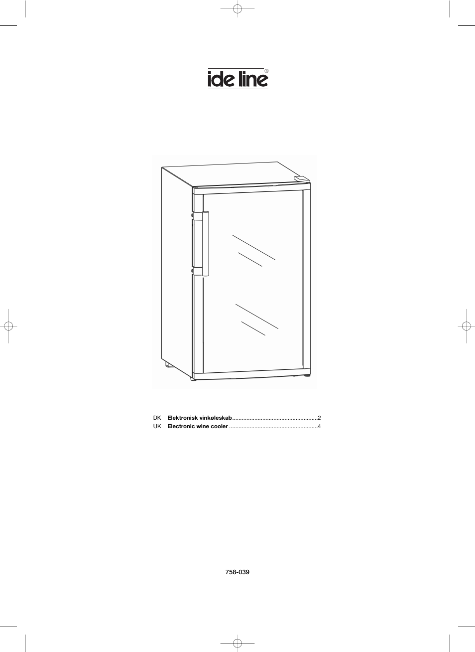 Melissa Electronic Wine Cooler 758039 User Manual | 6 pages