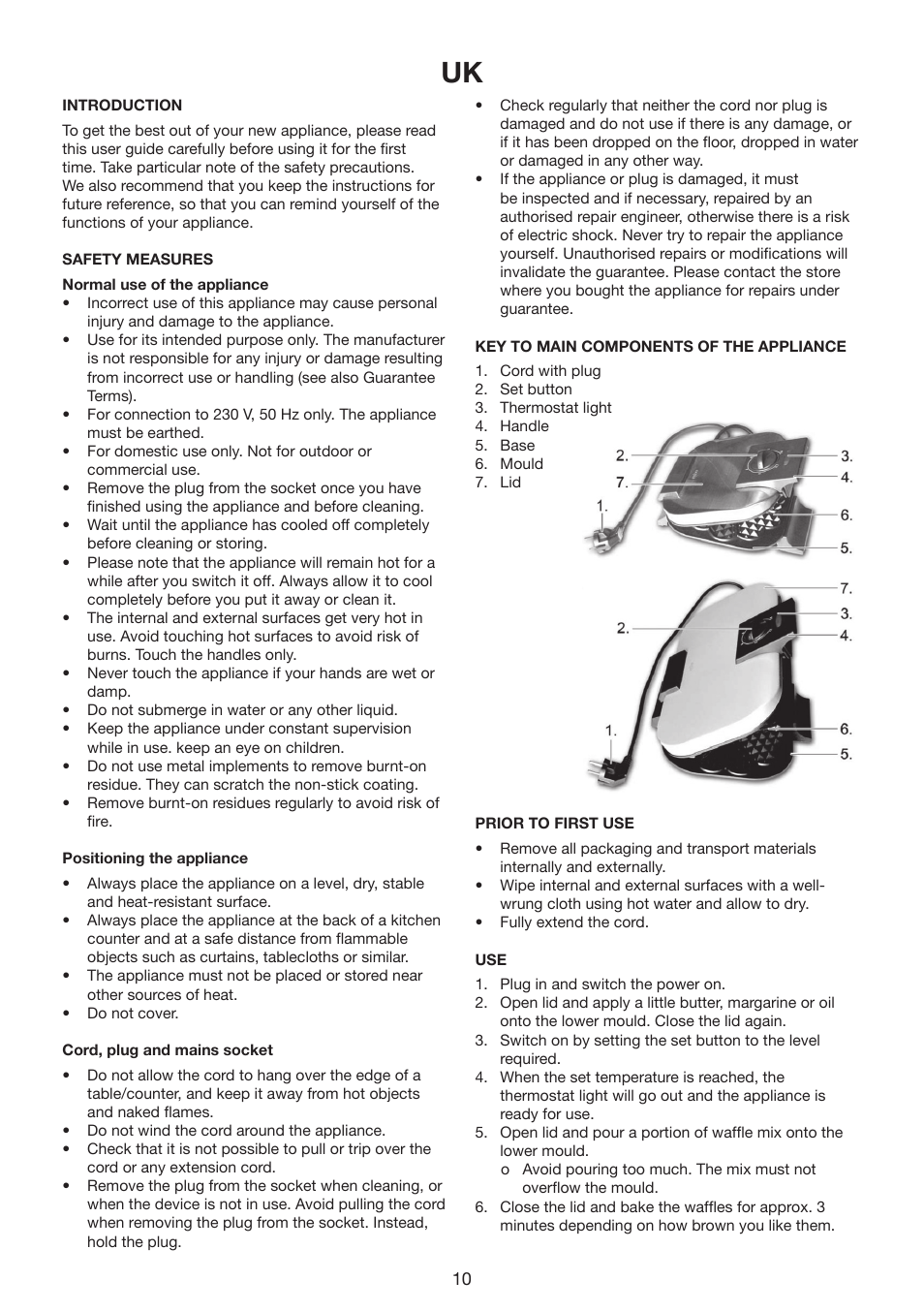Melissa 243-043 User Manual | Page 10 / 15