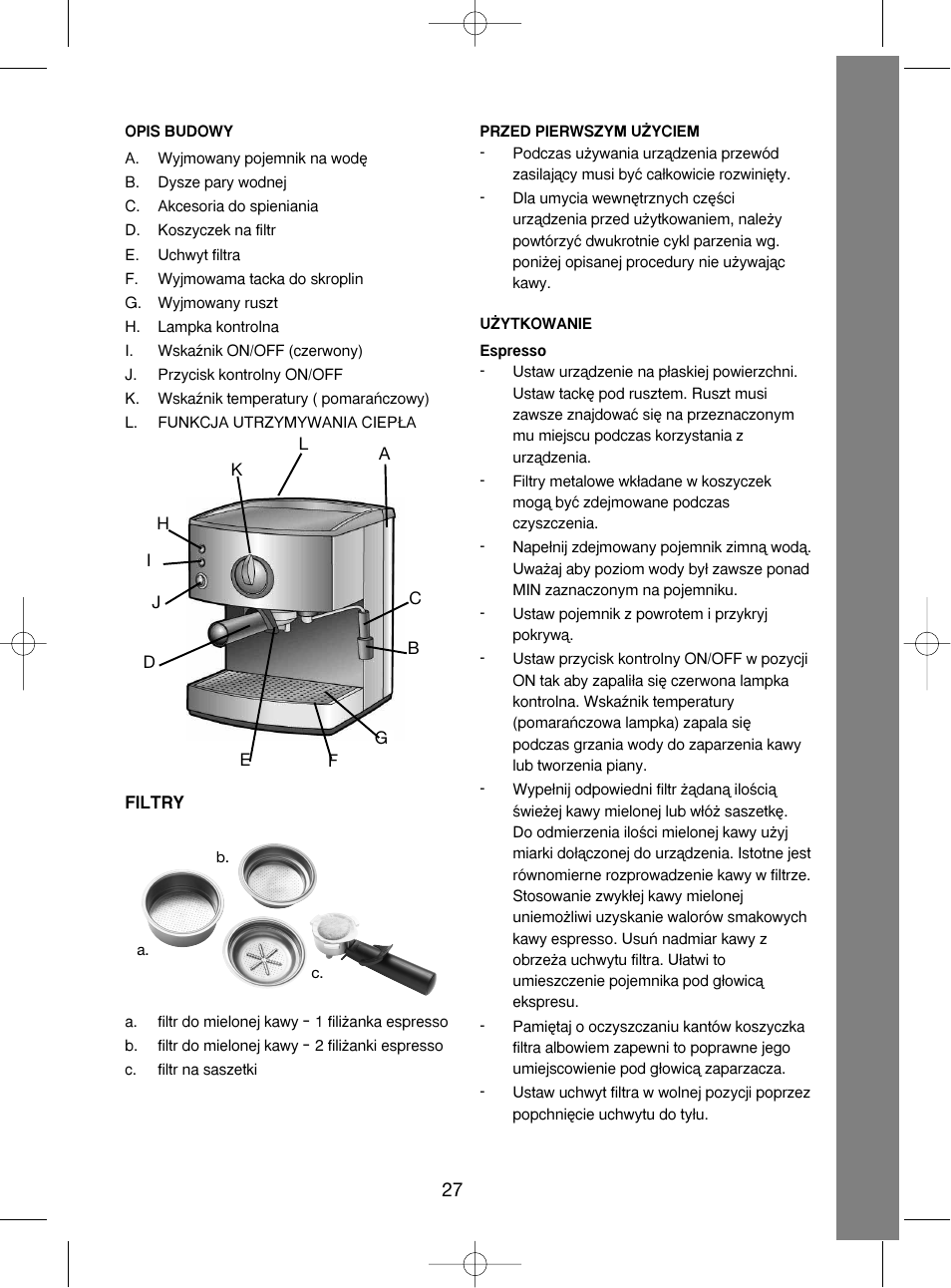 Melissa Steel Series 245-032 User Manual | Page 27 / 34