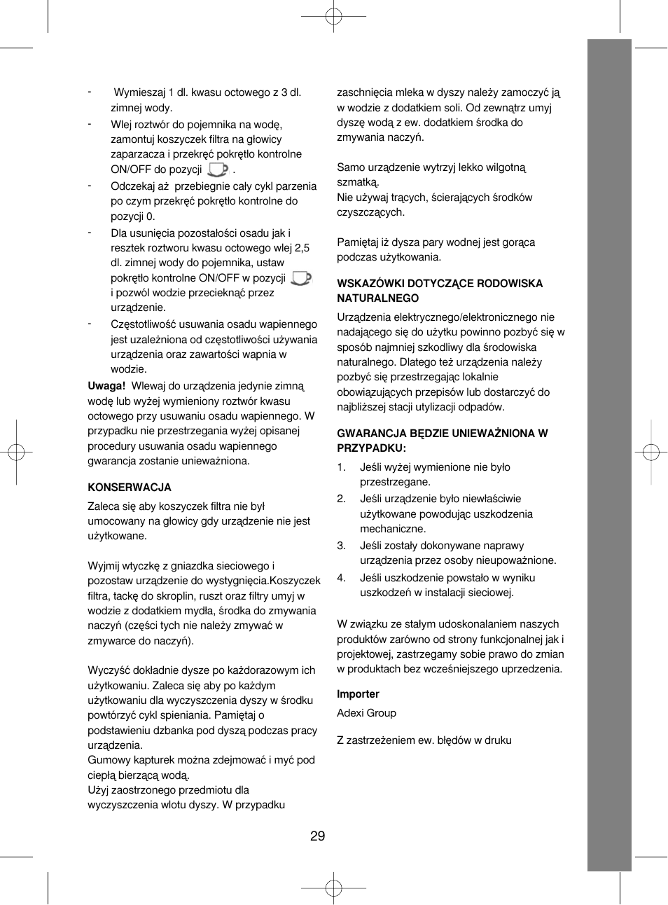 Melissa Steel Series 245-032 User Manual | Page 29 / 34