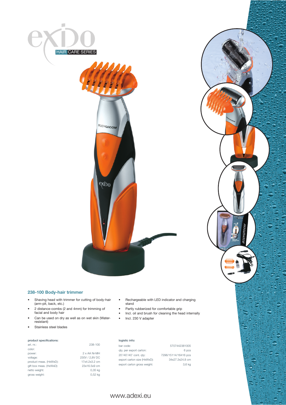 Melissa 238-100 User Manual | 1 page