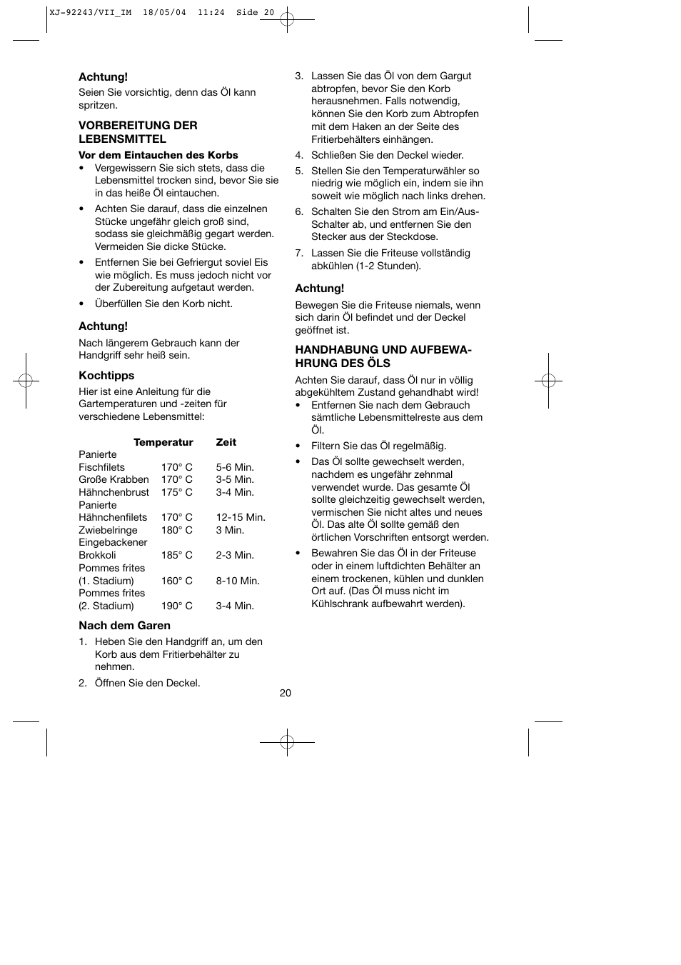 Melissa ide line 743-191 User Manual | Page 20 / 25