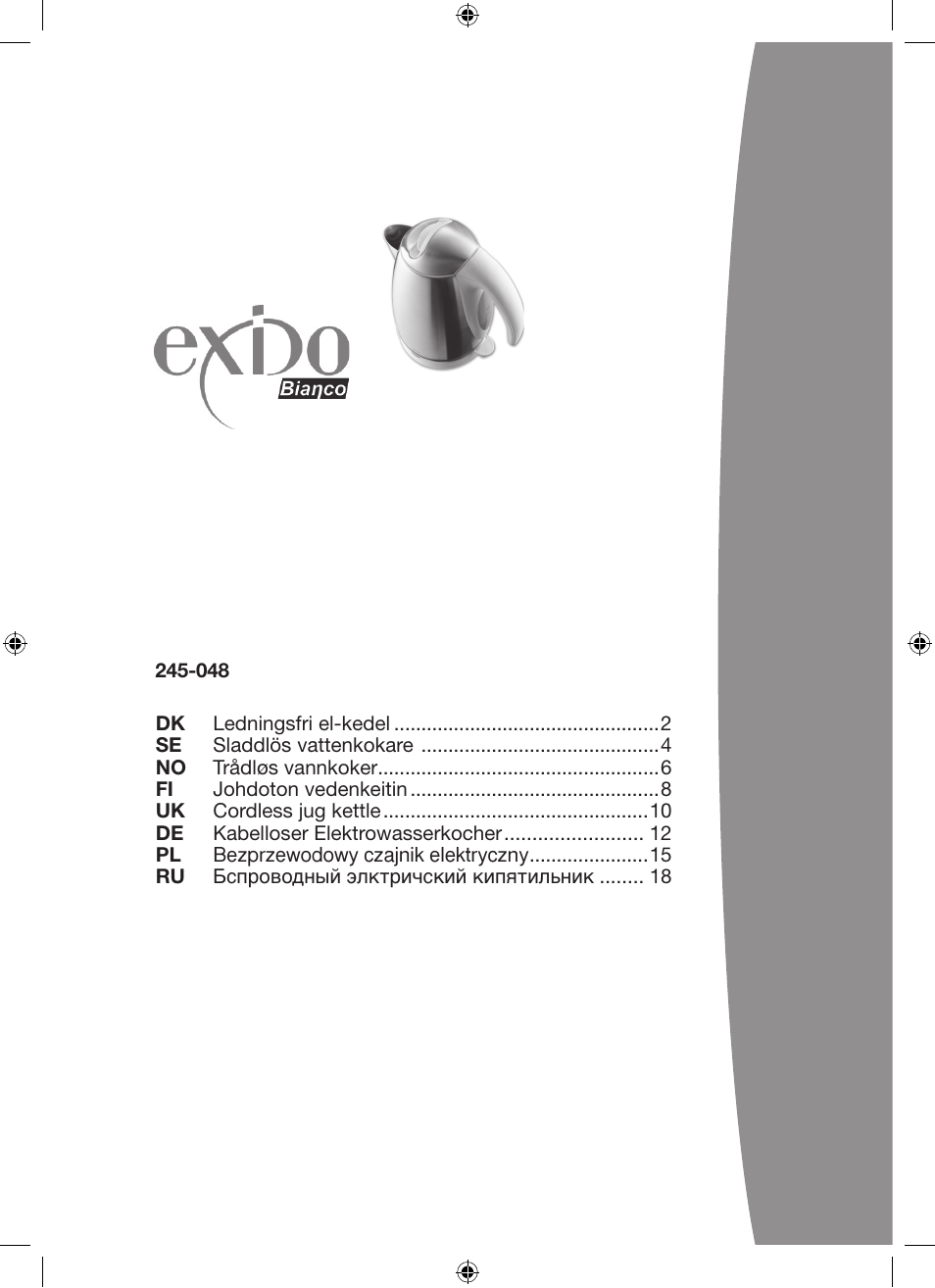 Melissa 245-048 User Manual | 21 pages