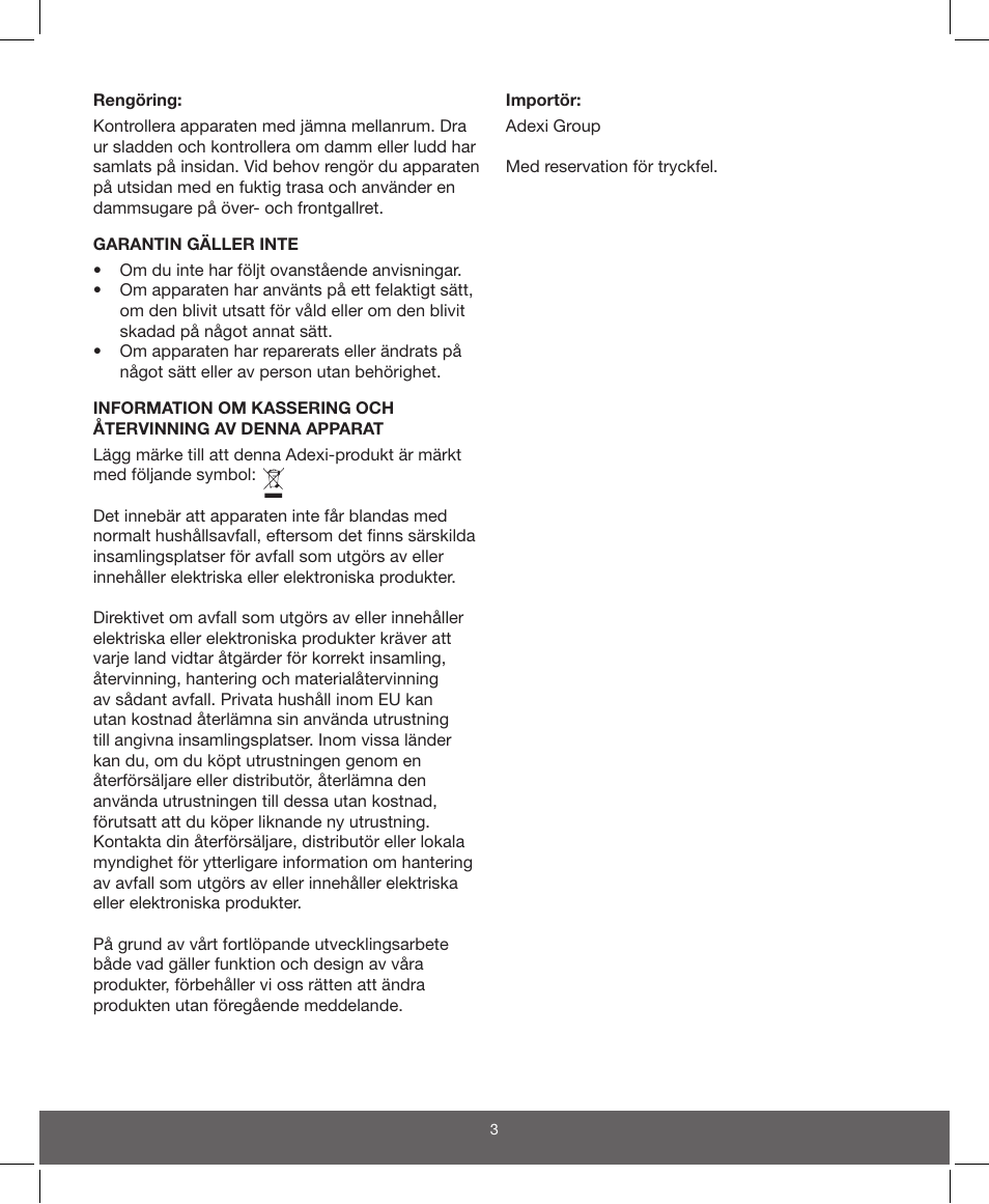 Melissa ide line 770-056 User Manual | Page 3 / 17