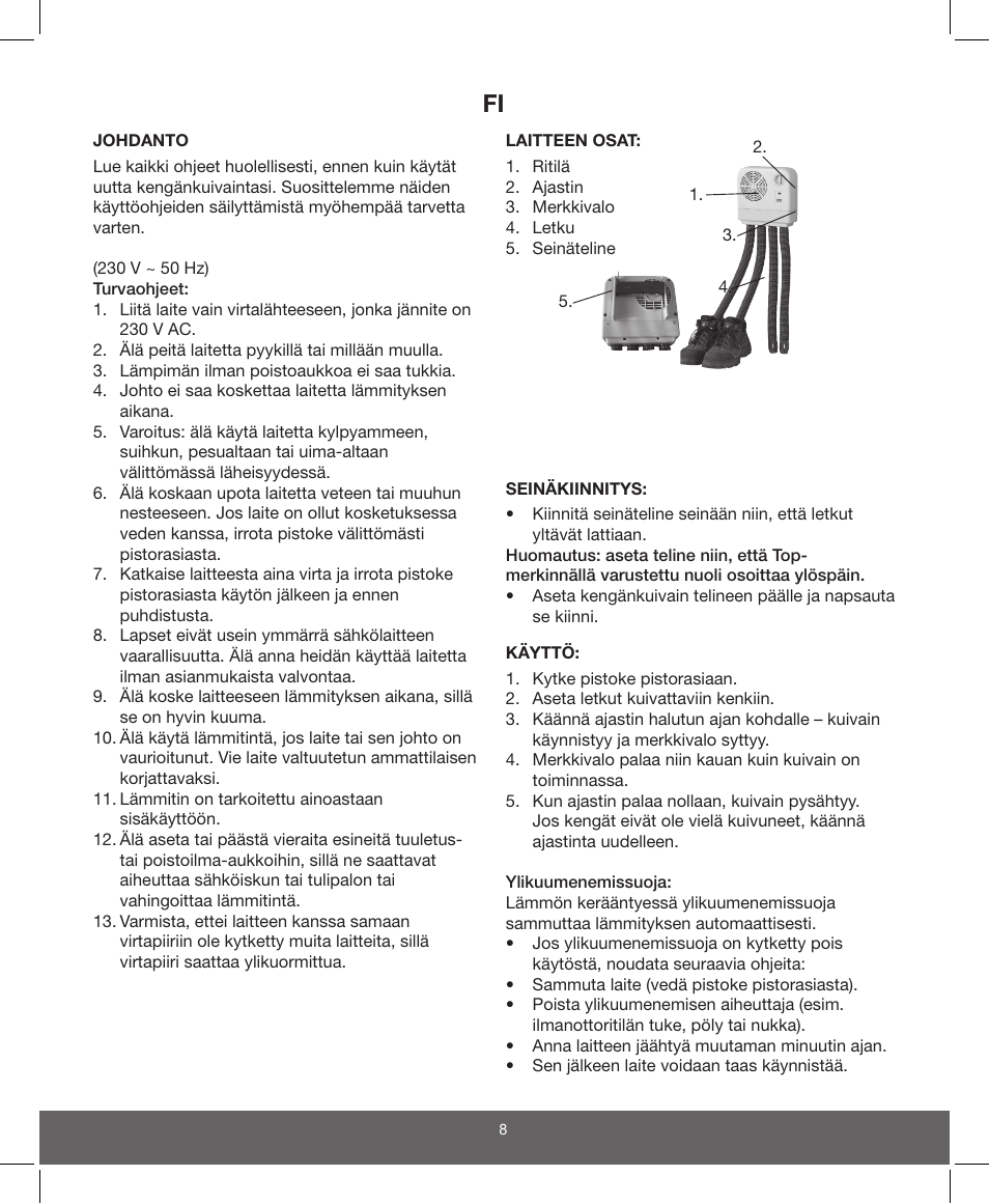 Melissa ide line 770-056 User Manual | Page 8 / 17