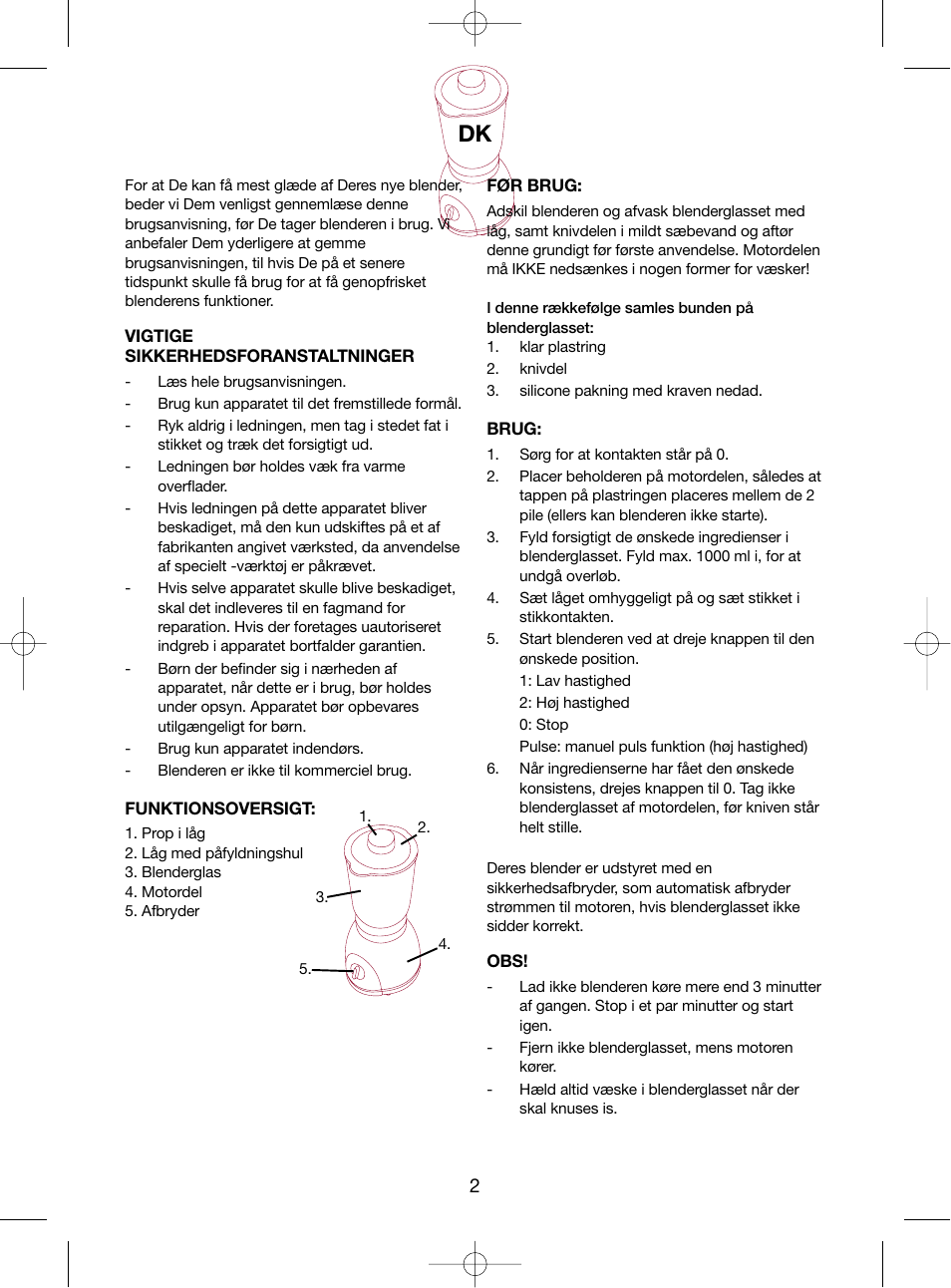 Melissa 246-012 User Manual | Page 2 / 18