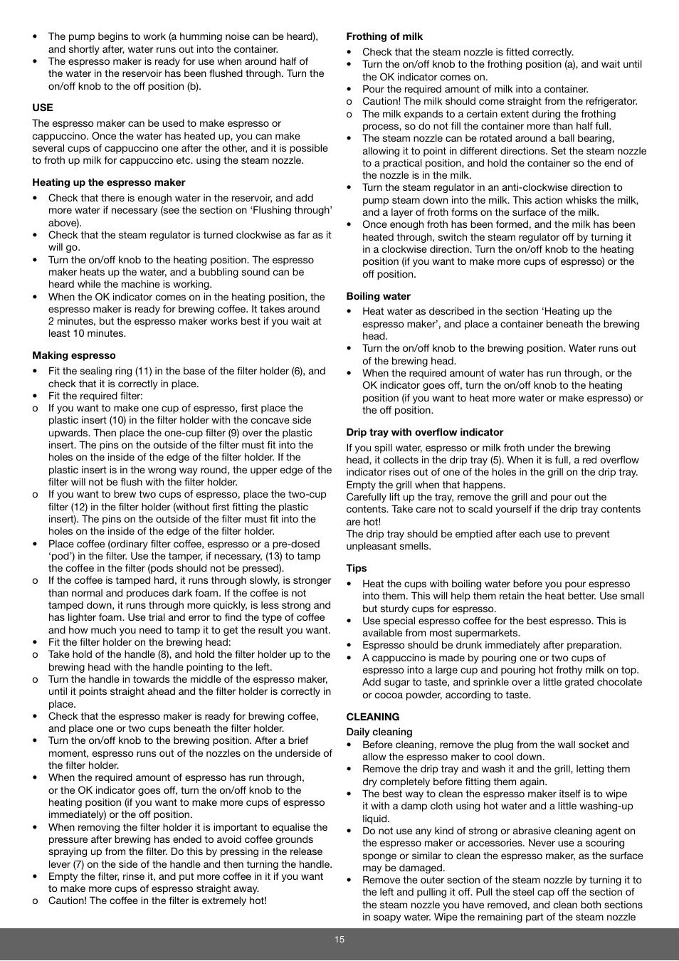 Melissa 645-079 User Manual | Page 15 / 25