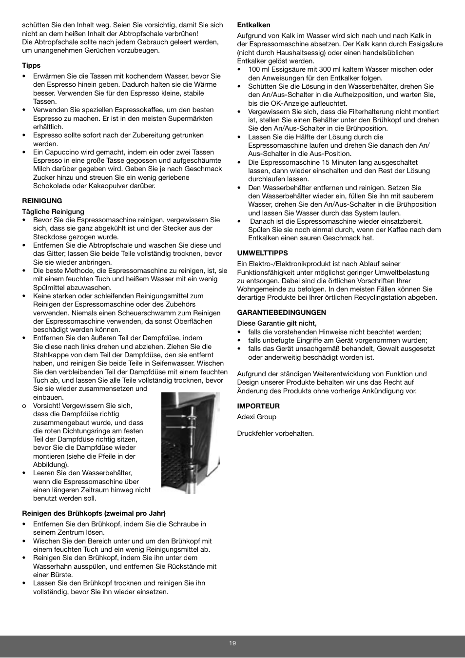 Melissa 645-079 User Manual | Page 19 / 25