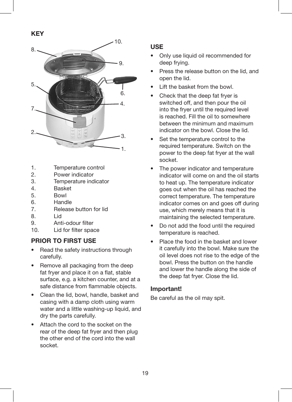 Melissa 643-098 User Manual | Page 19 / 30