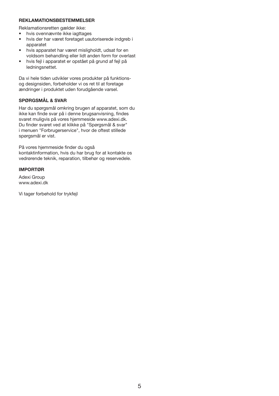 Melissa 640-170 User Manual | Page 5 / 30