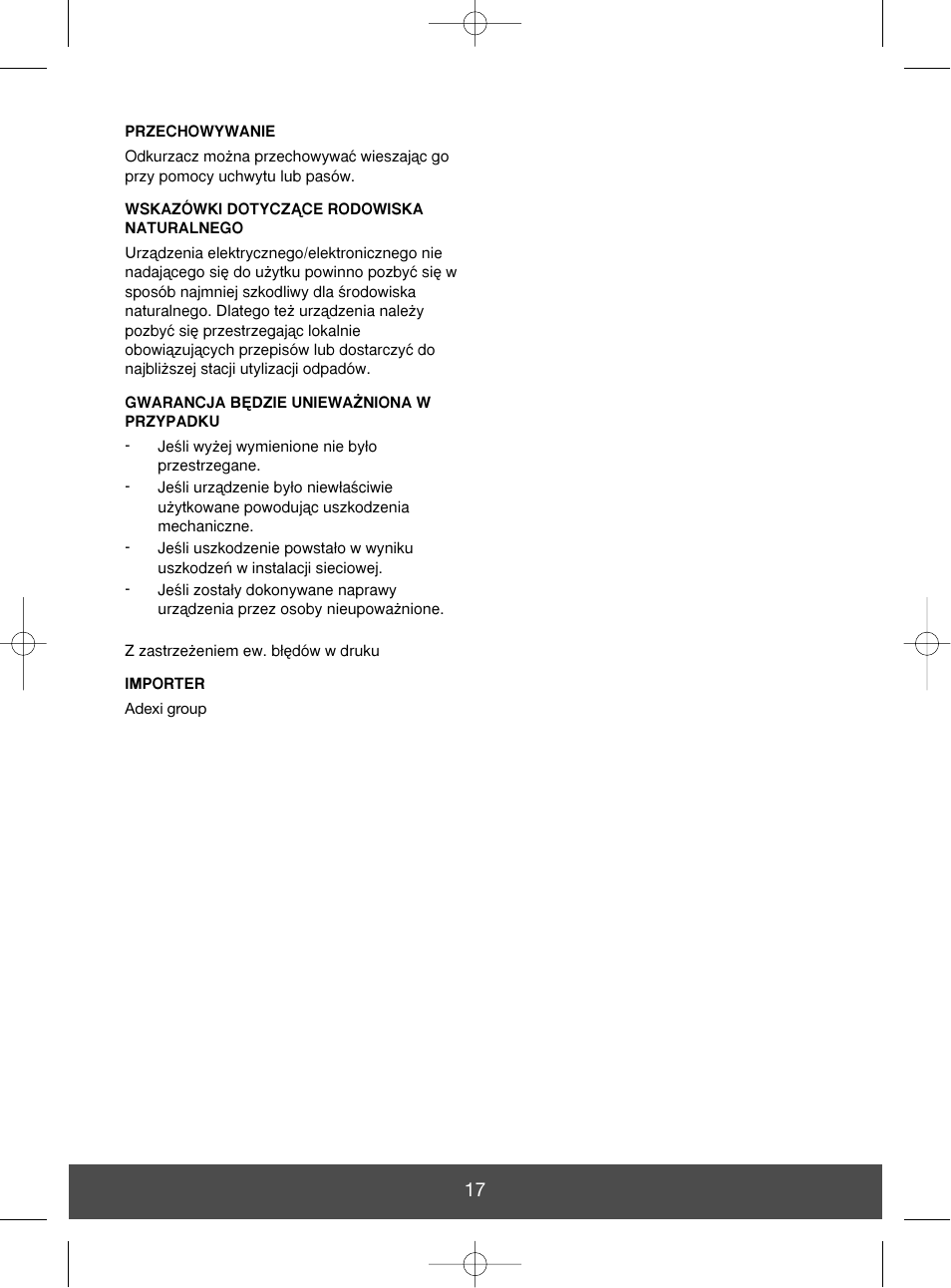 Melissa 640-092 User Manual | Page 17 / 21