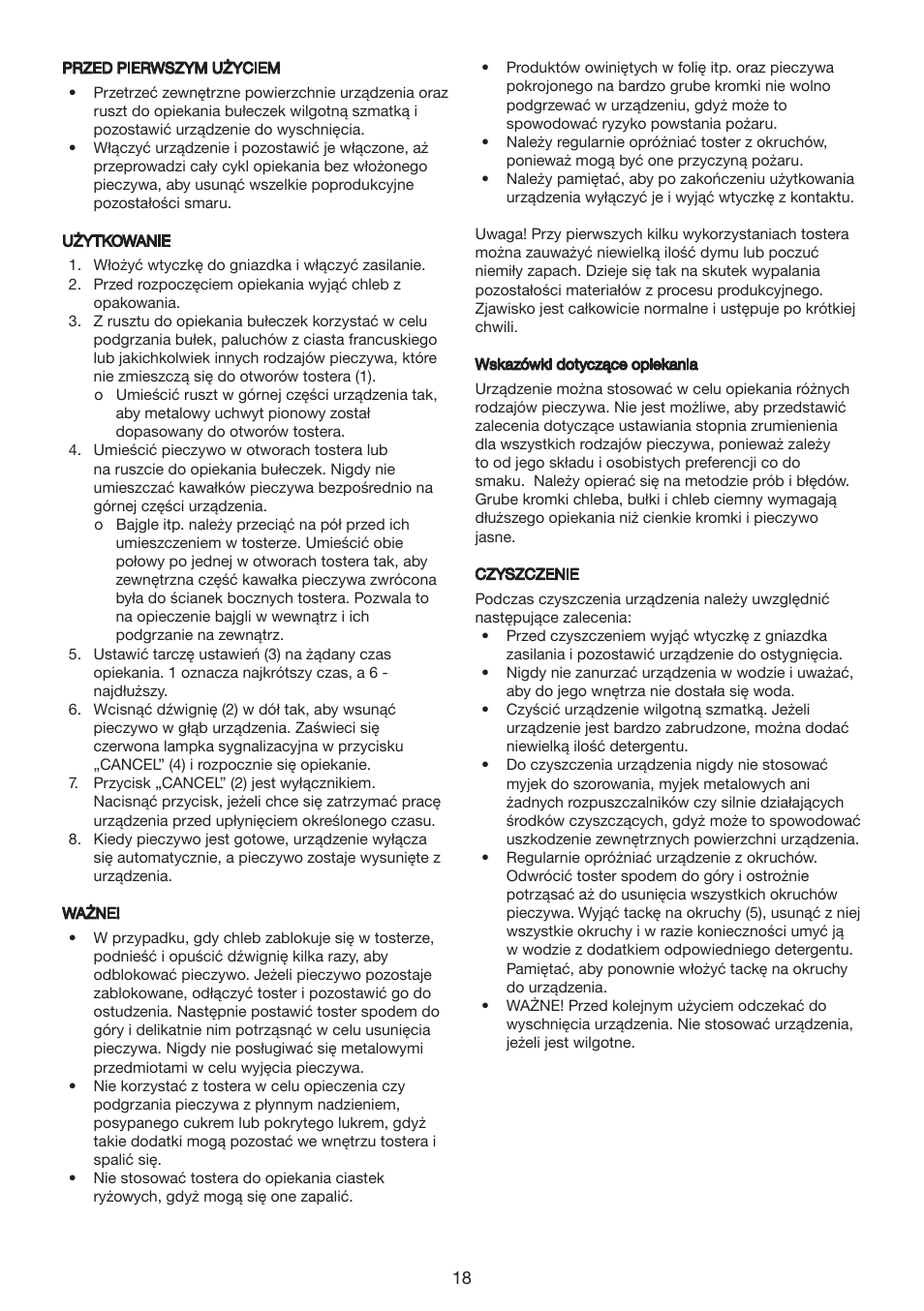 Melissa 643-201 User Manual | Page 18 / 20