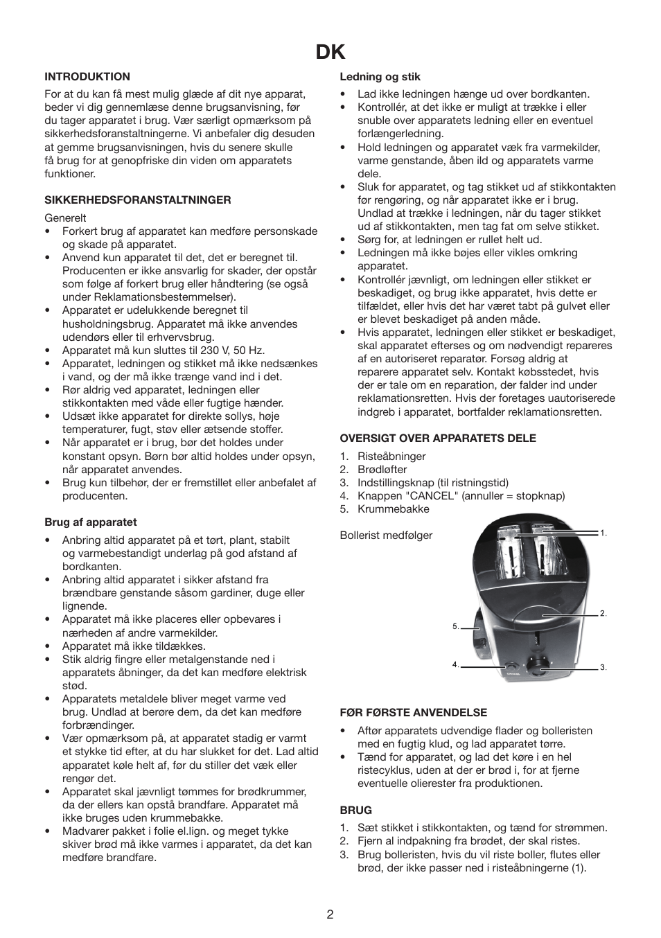 Melissa 643-201 User Manual | Page 2 / 20