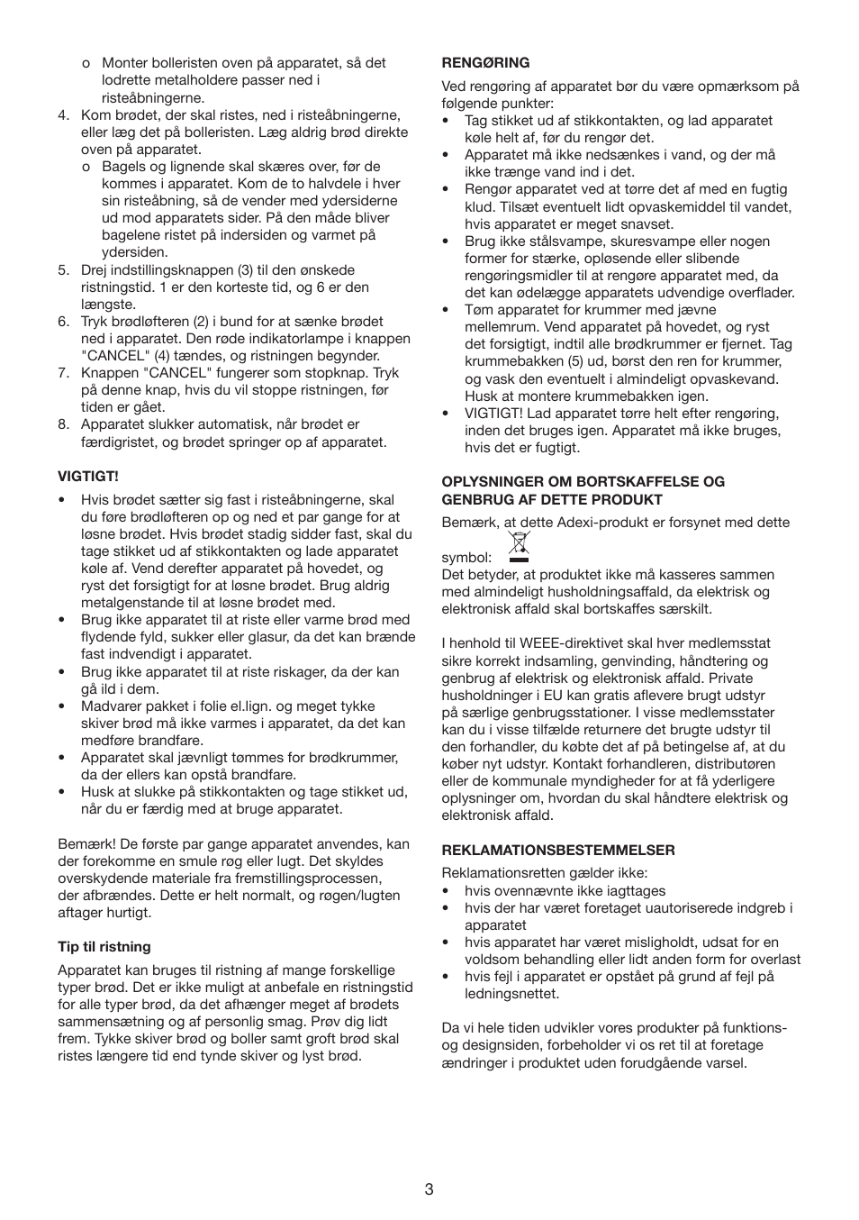 Melissa 643-201 User Manual | Page 3 / 20