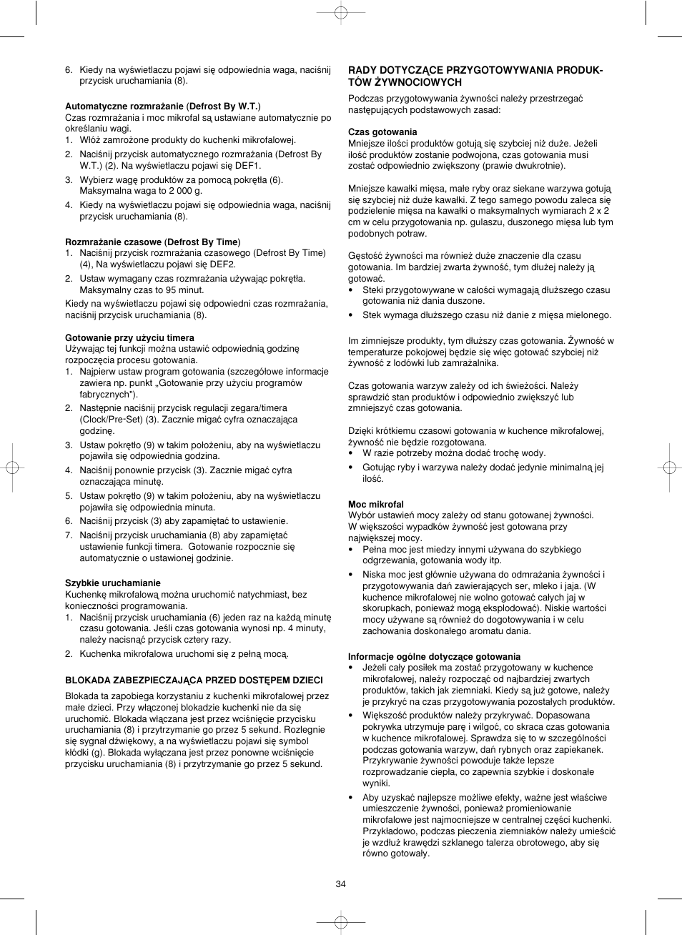 Melissa ide line 753-089 User Manual | Page 34 / 36