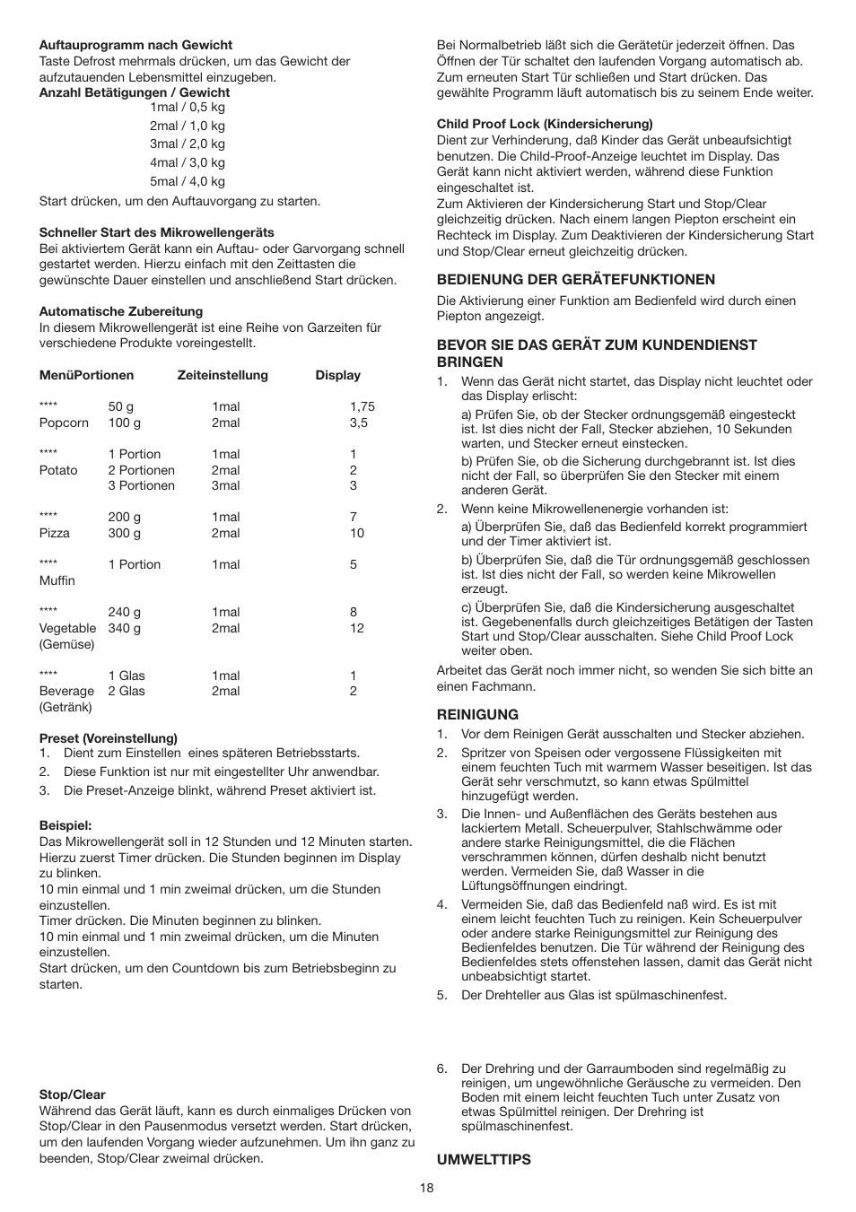 Melissa 653100 User Manual | Page 18 / 35