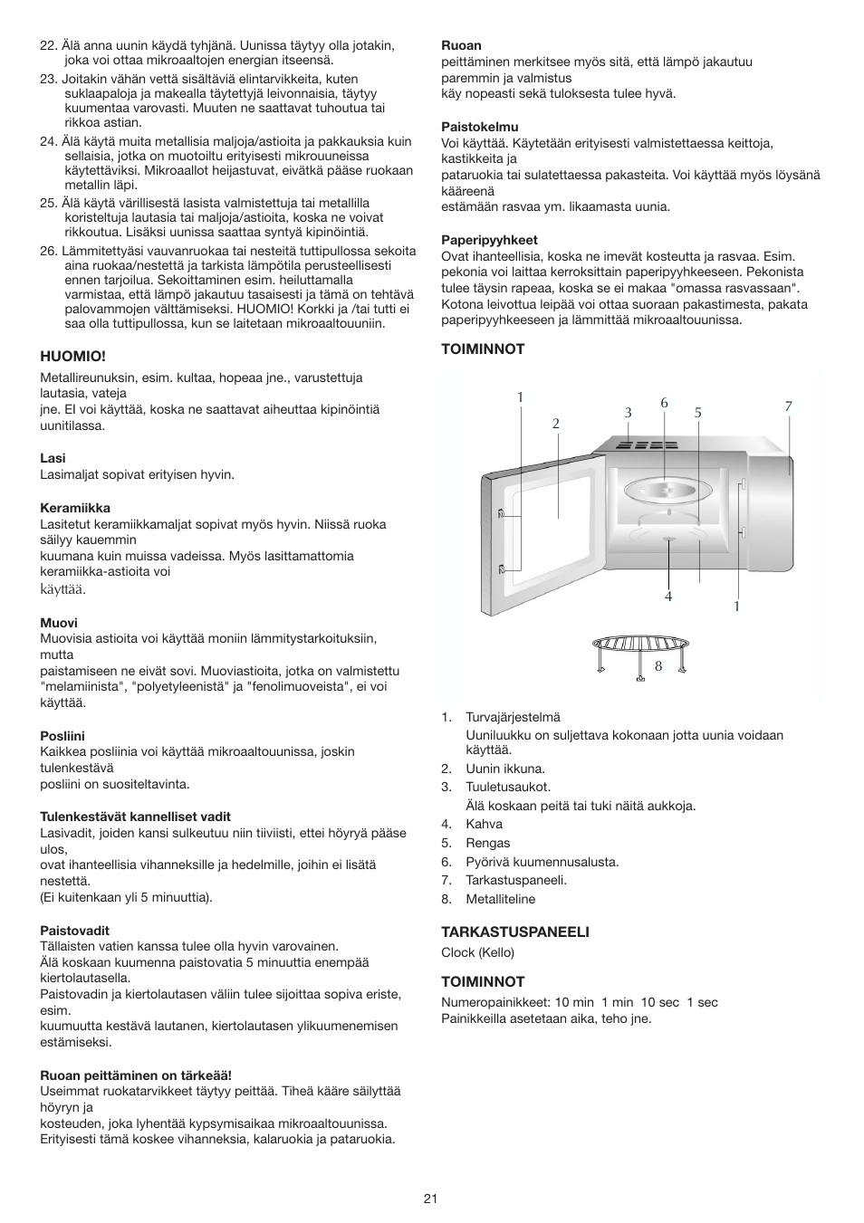 Melissa 653100 User Manual | Page 21 / 35