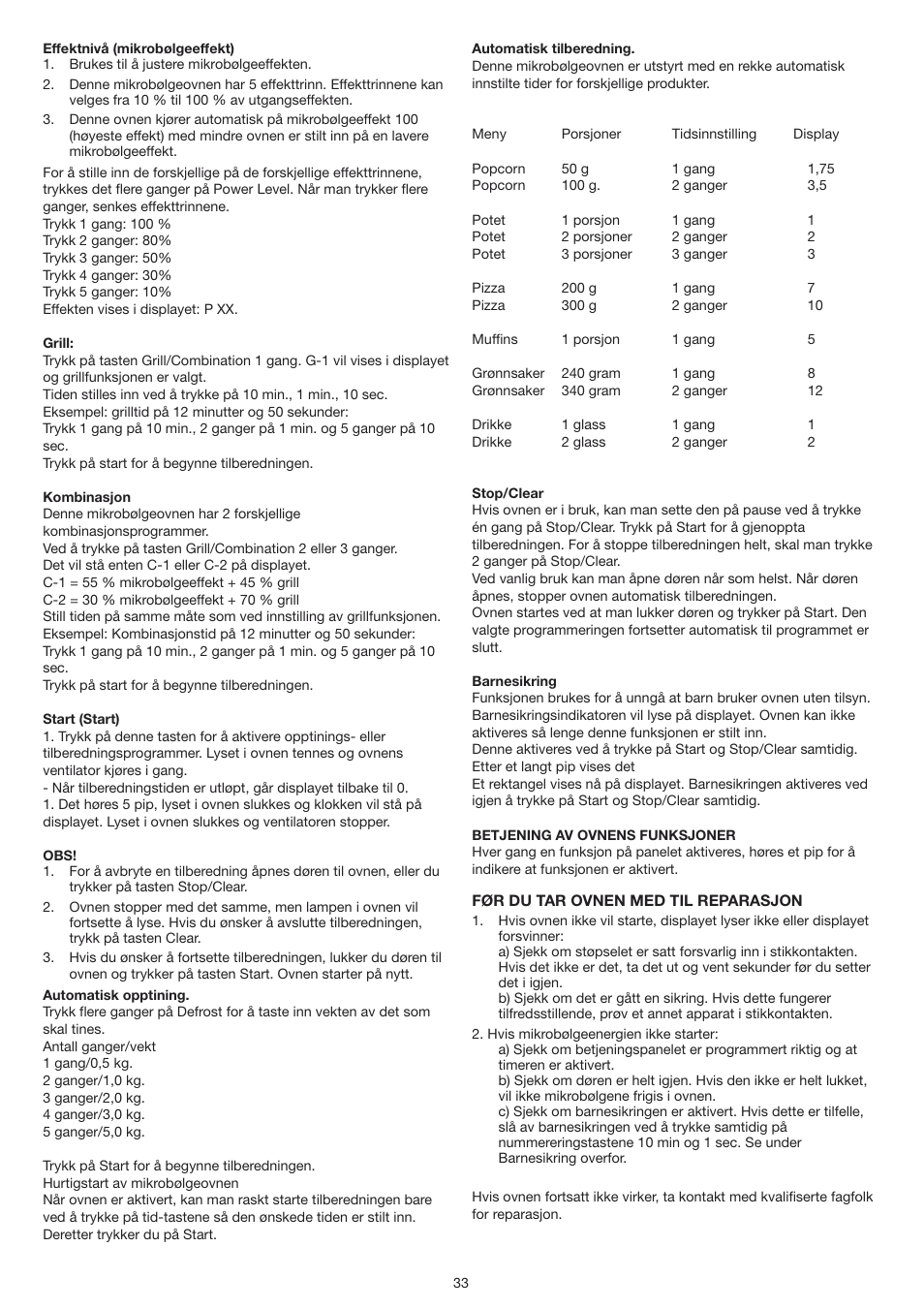 Melissa 653100 User Manual | Page 33 / 35