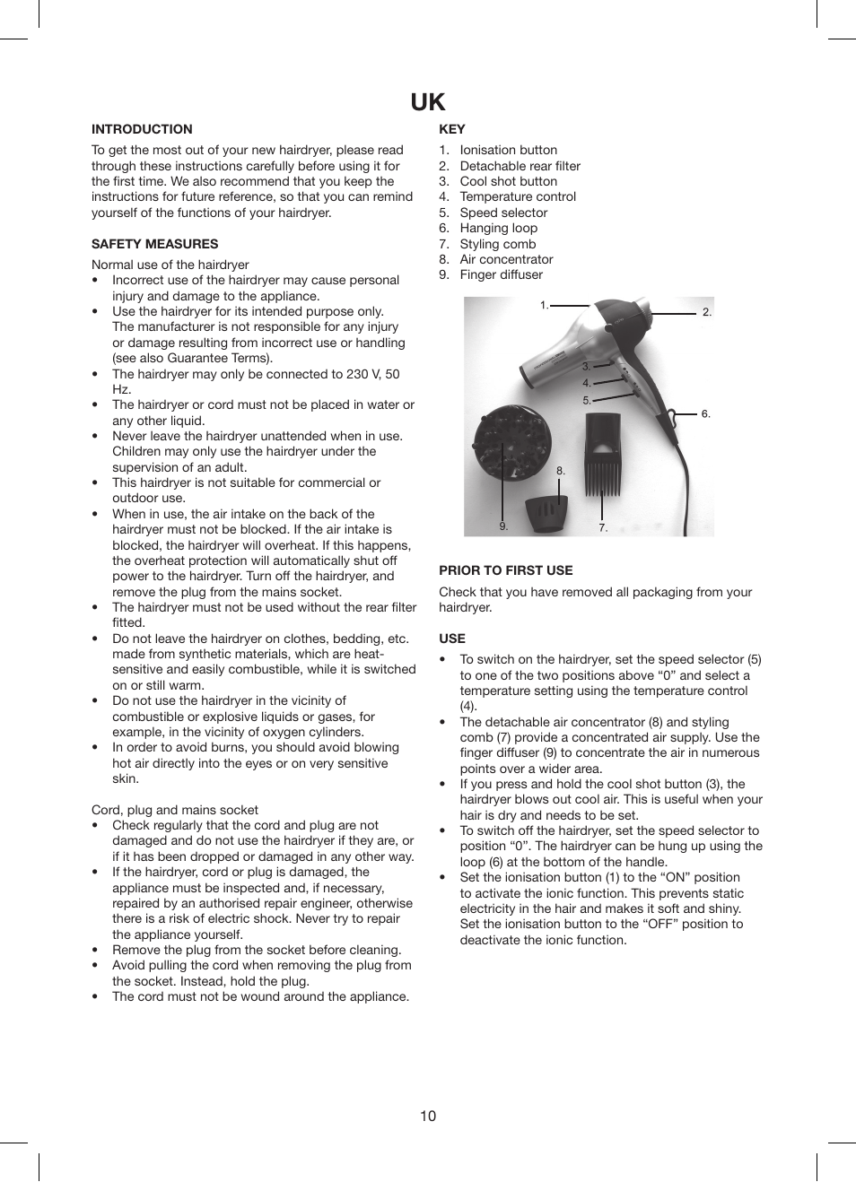 Melissa 235-002 User Manual | Page 10 / 17