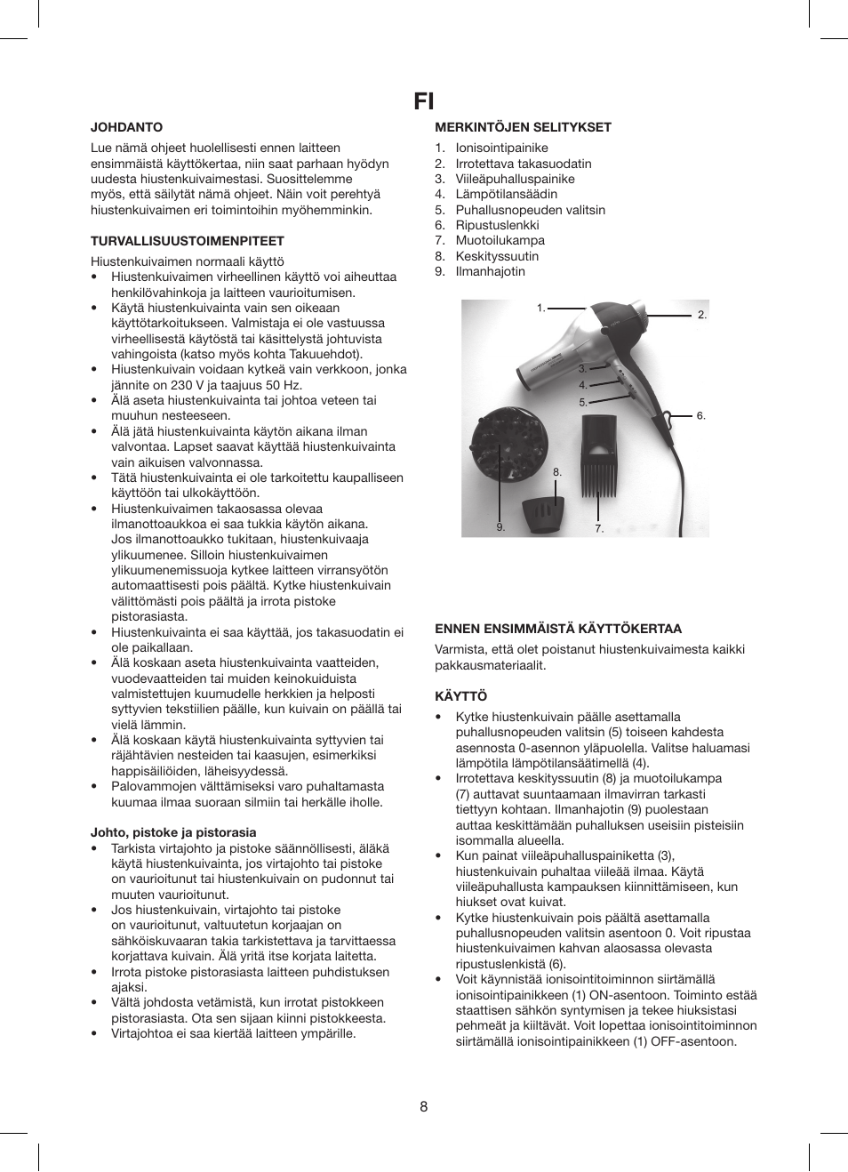 Melissa 235-002 User Manual | Page 8 / 17