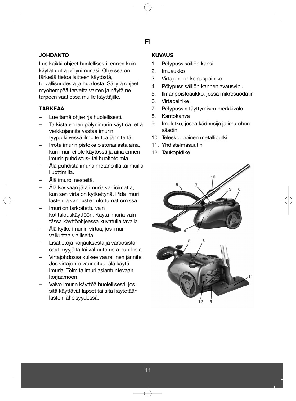 Melissa 640-045 User Manual | Page 11 / 29