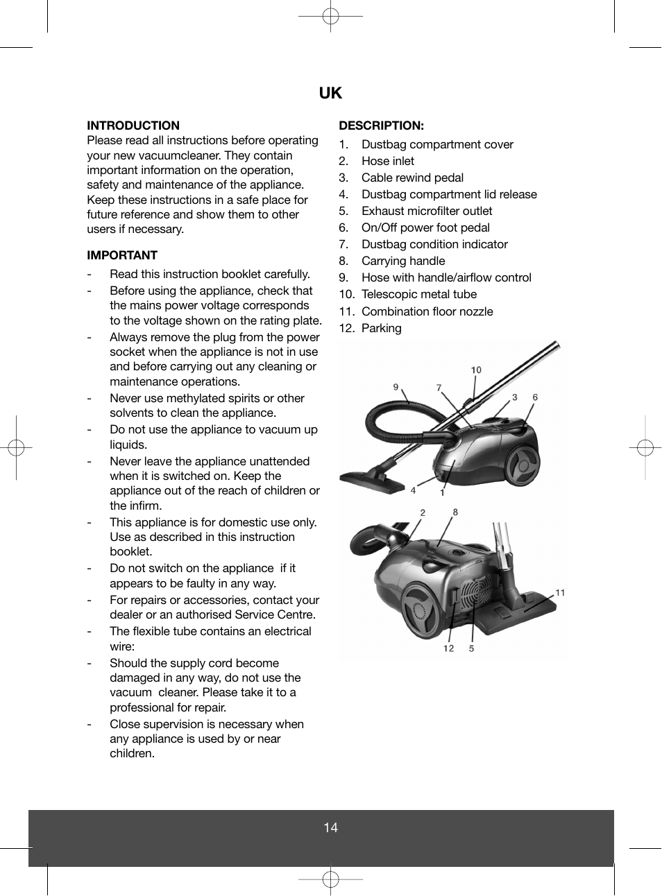 Melissa 640-045 User Manual | Page 14 / 29