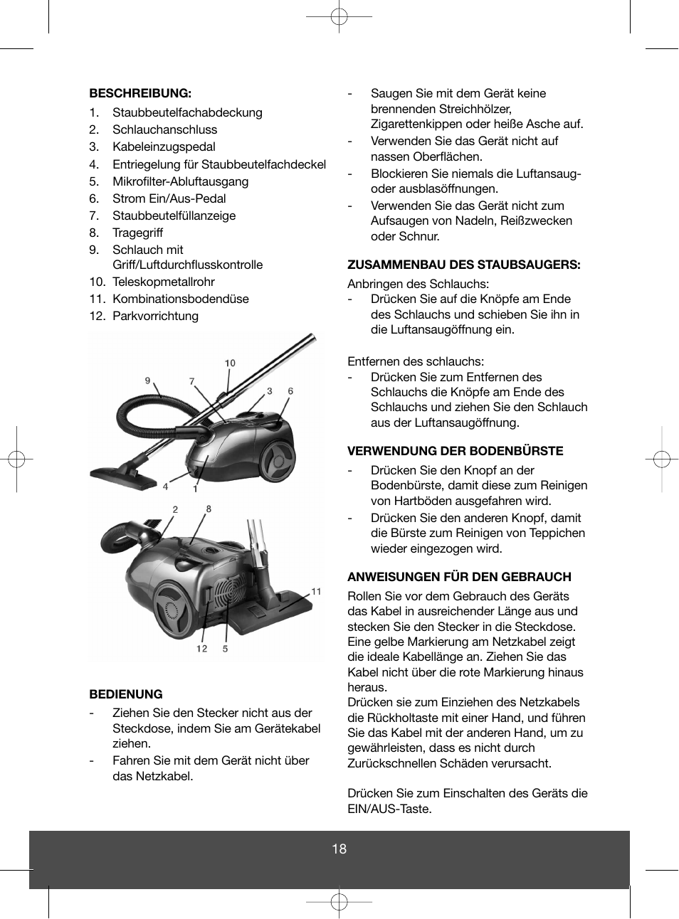 Melissa 640-045 User Manual | Page 18 / 29