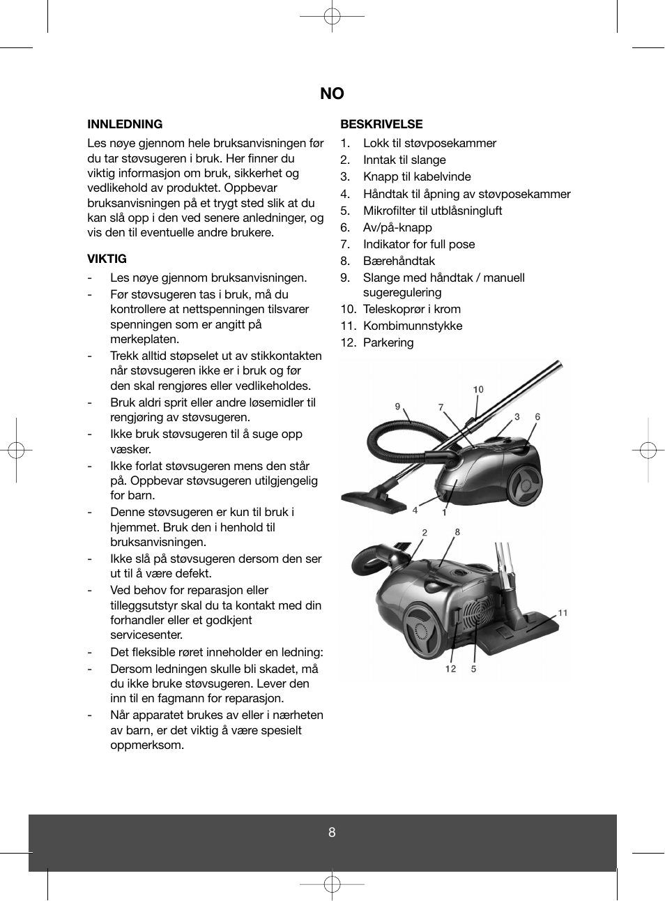 Melissa 640-045 User Manual | Page 8 / 29