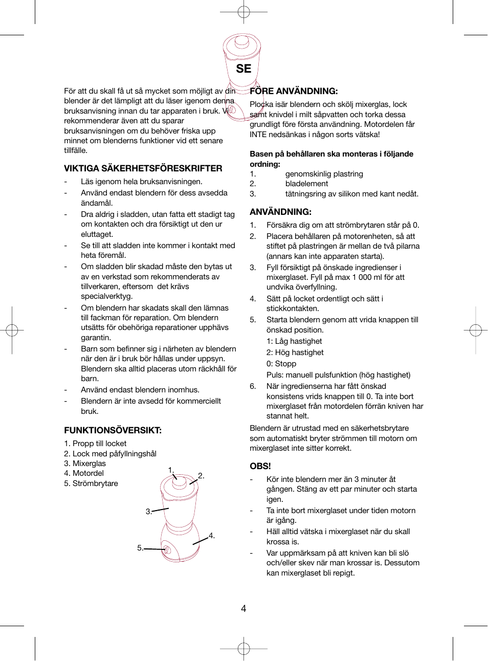 Melissa 246-013 User Manual | Page 4 / 18