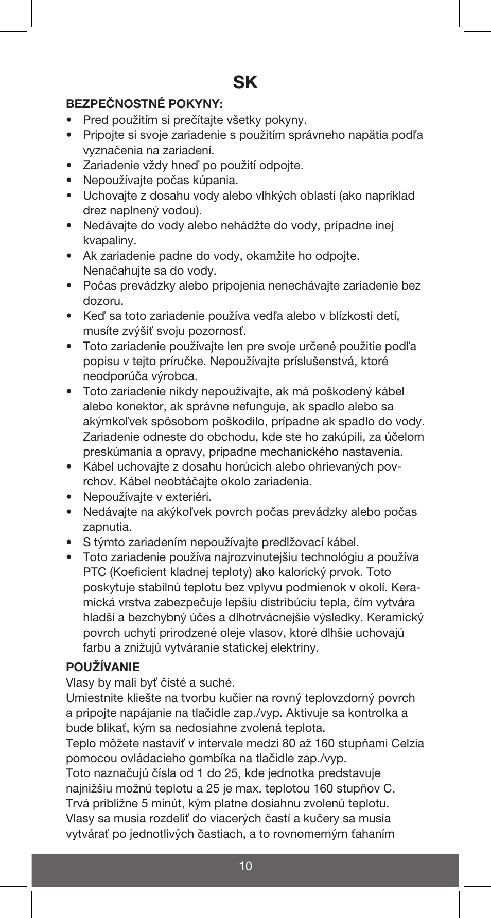 Melissa 635-090 User Manual | Page 10 / 21