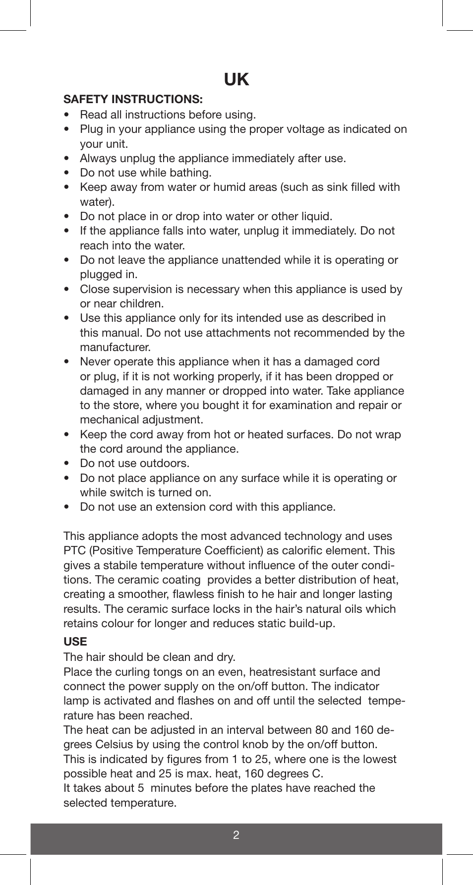 Melissa 635-090 User Manual | Page 2 / 21