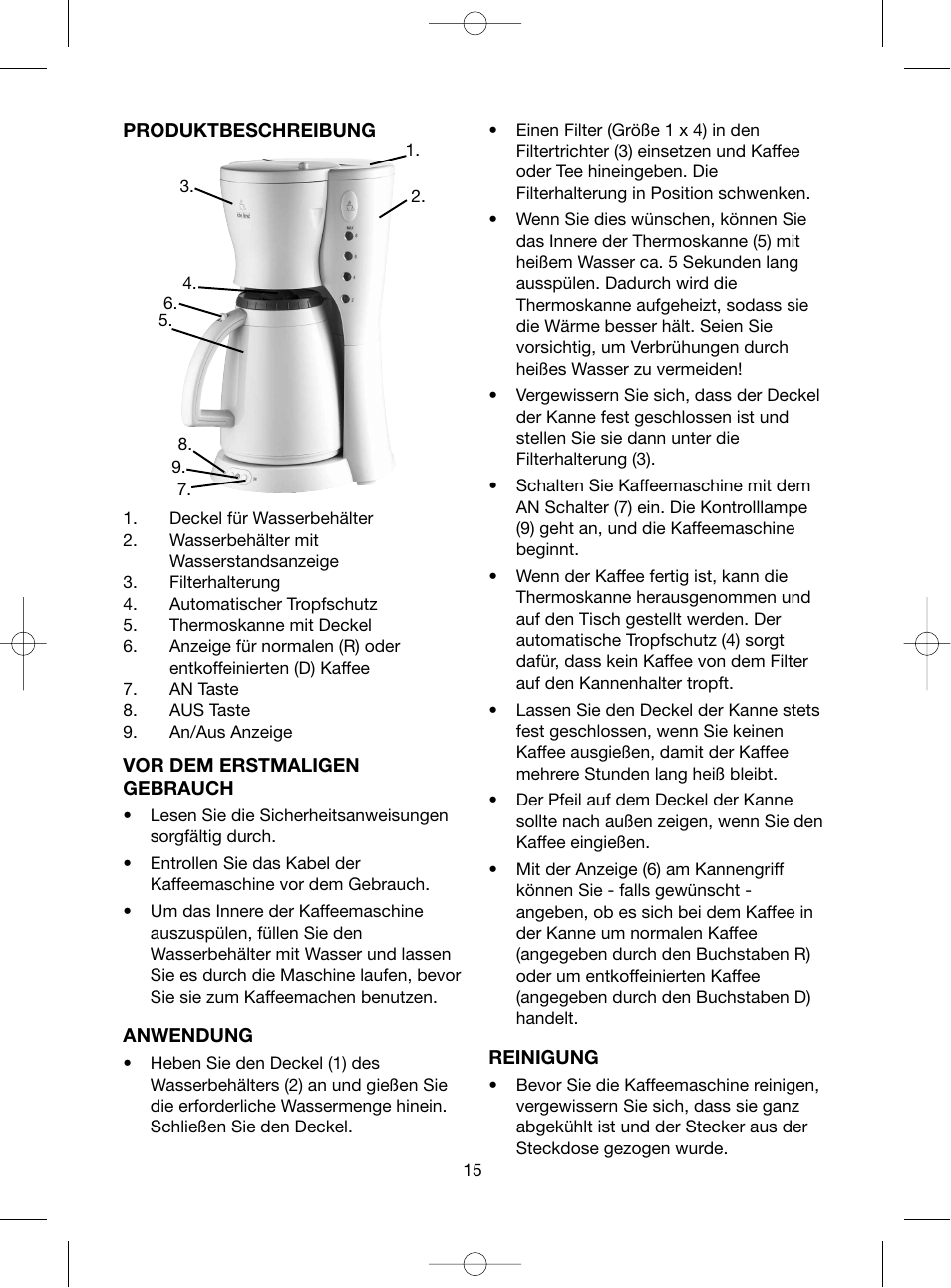 Melissa 745-182 User Manual | Page 15 / 19