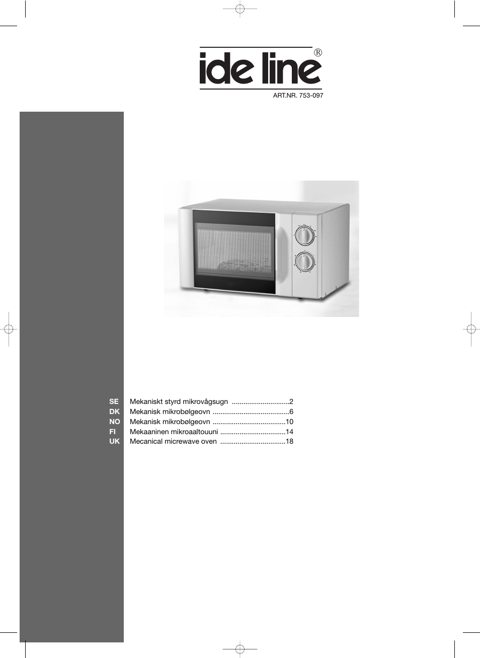 Melissa ide line 753-097 User Manual | 21 pages