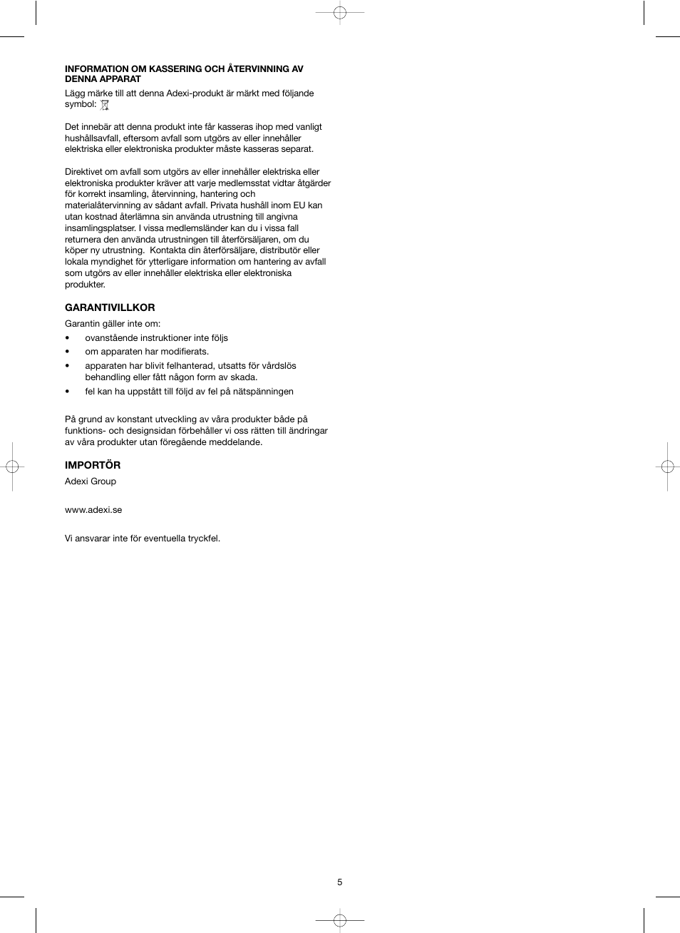 Melissa ide line 753-097 User Manual | Page 5 / 21