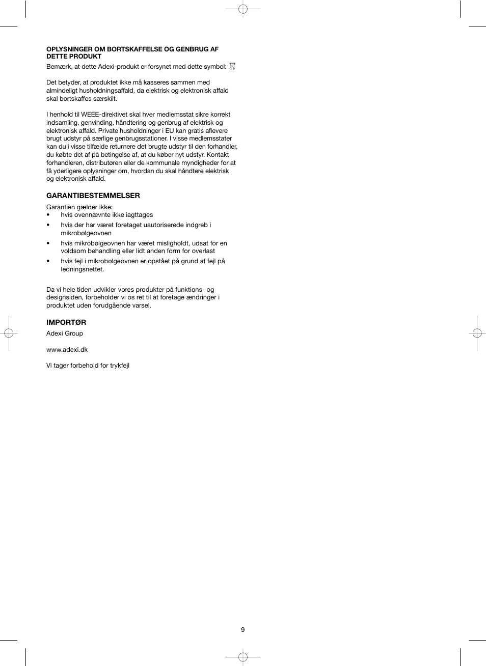 Melissa ide line 753-097 User Manual | Page 9 / 21