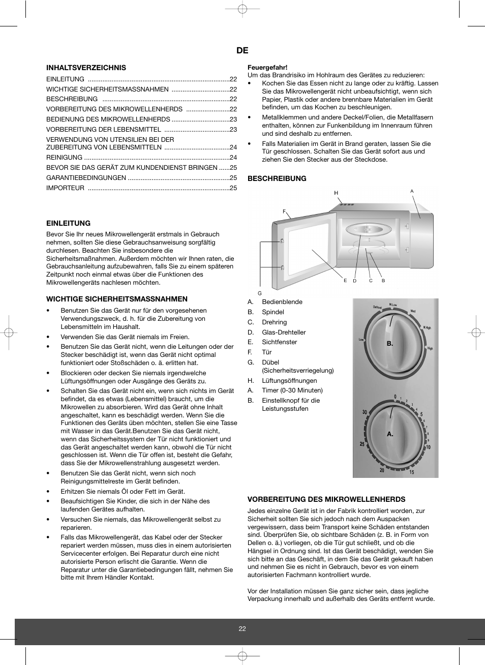 Melissa 653-067 User Manual | Page 22 / 33