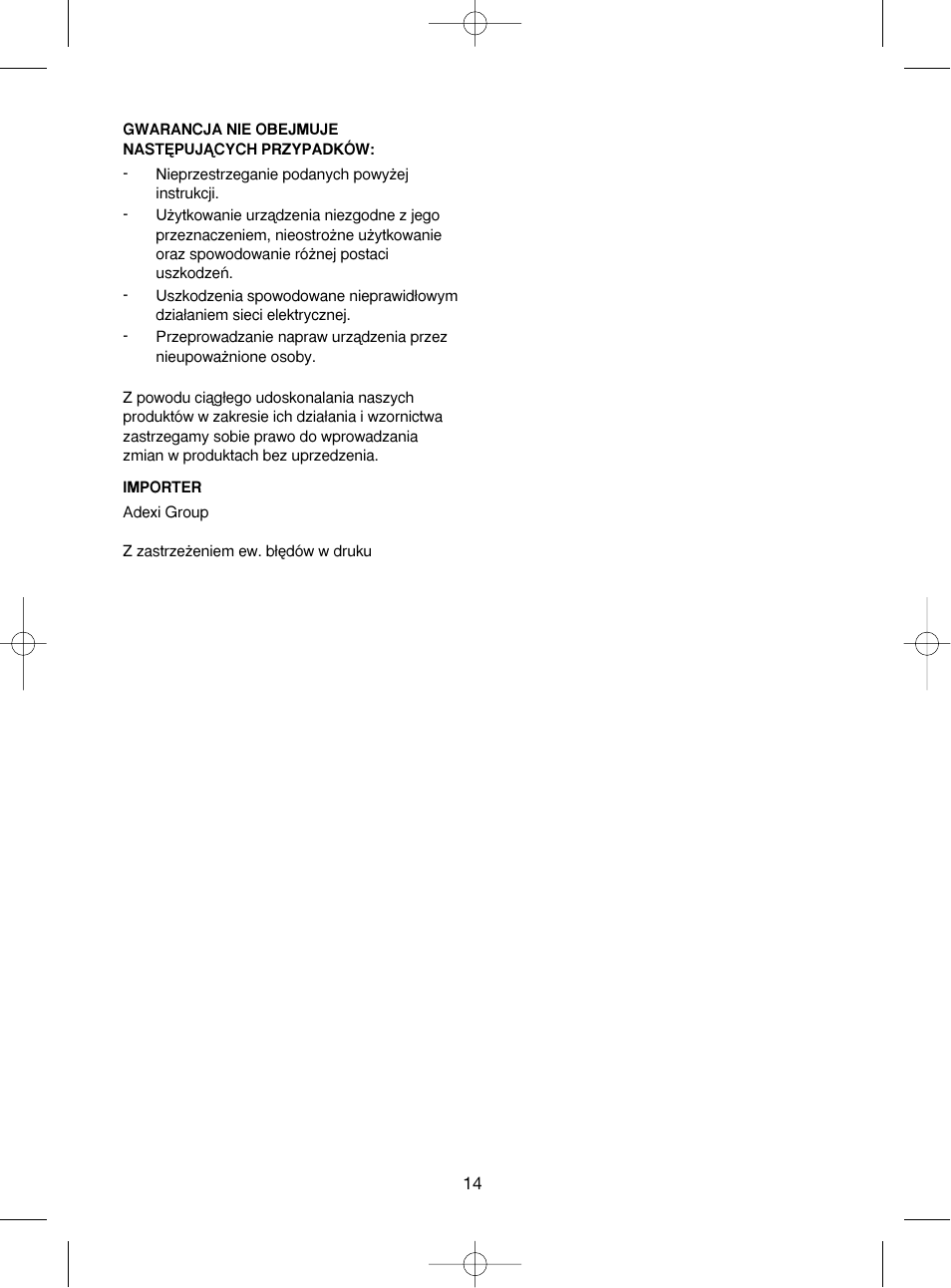 Melissa 746085 User Manual | Page 14 / 15