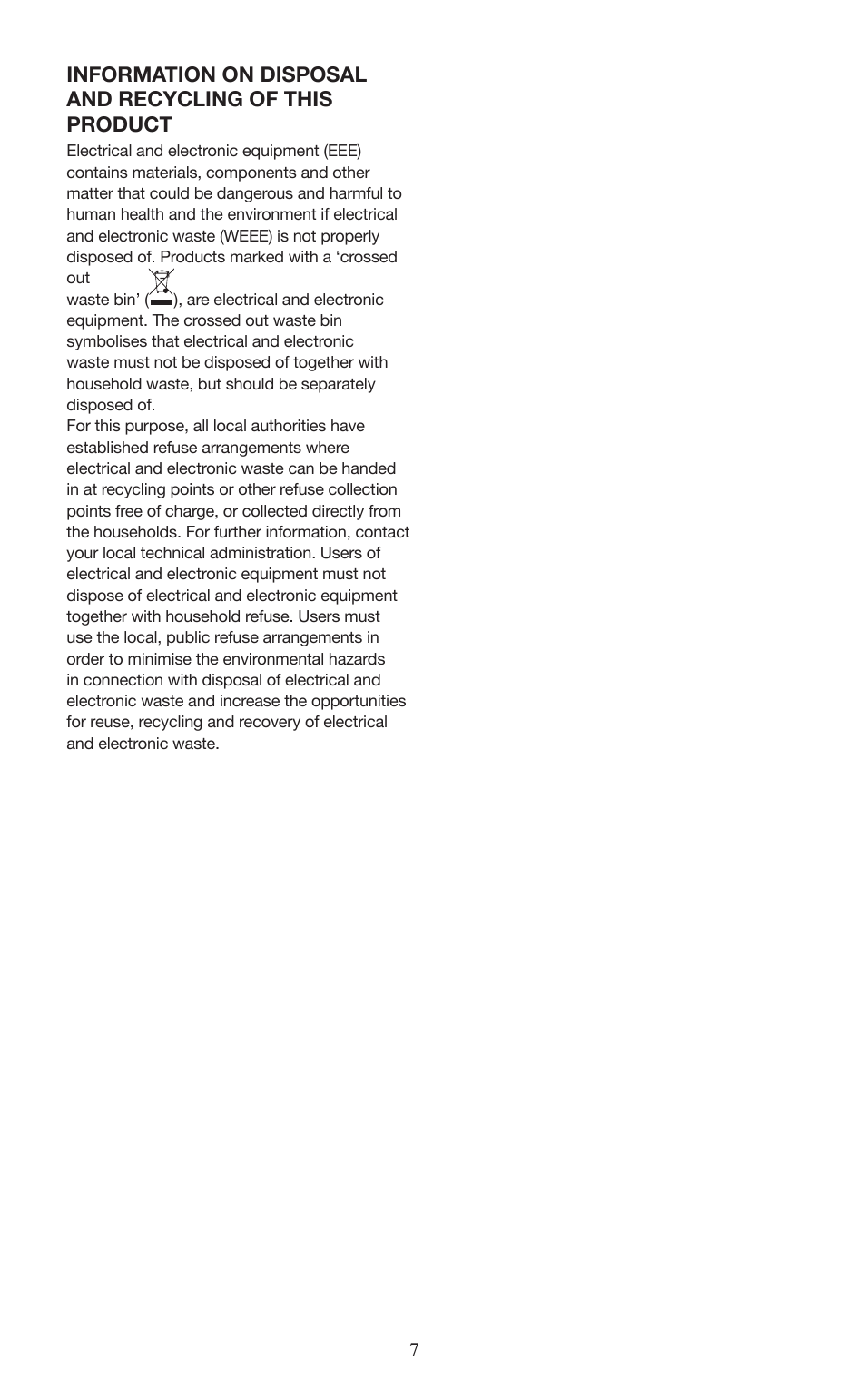 Melissa ide line 751-019 User Manual | Page 7 / 7